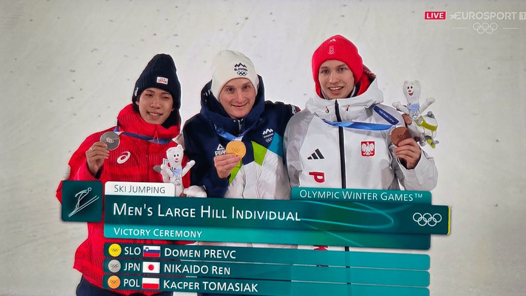 ZIO w Mediolanie/Cortinie: Tomasiak z brązowym medalem na dużej skoczni! Prevc Mistrzem&nbsp;Olimpijskim!